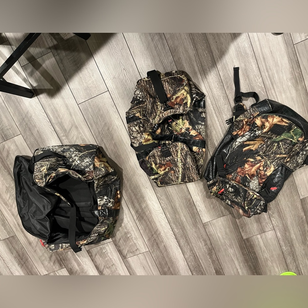 Flud x Mayor Bookbag/Duffle Bag/Sneaker Bag Combo
